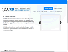 Tablet Screenshot of iccrd.net